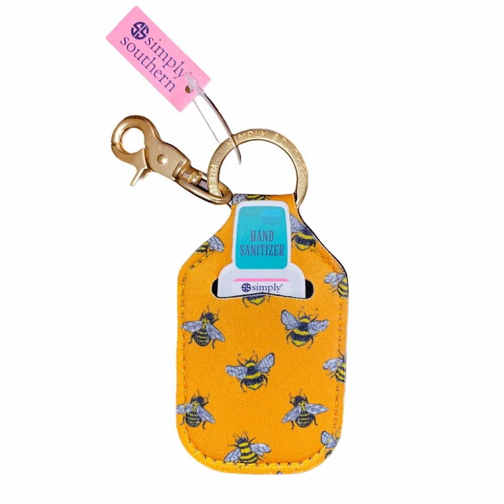 Simply Southern Small Hand Sanitizer Keychain NWTs